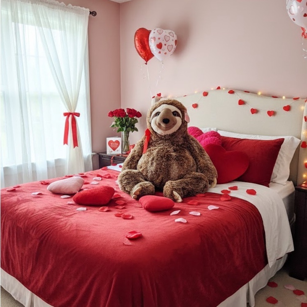 Adorable Brown Sloth Stuffed Animal
